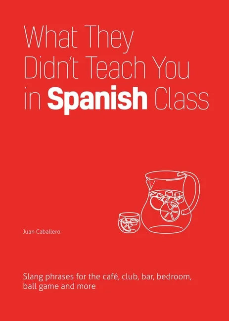 What They Didn't Teach You in Spanish Class: Slang Phrases for the Cafe, Club, Bar, Bedroom, Ball Game and More - Paperback