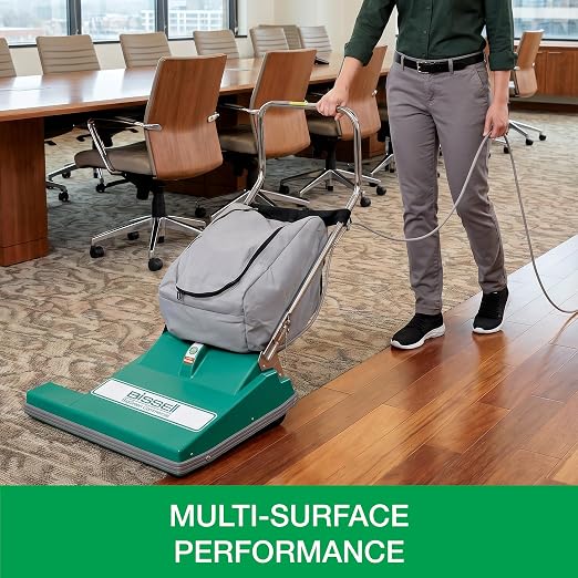 BISSELL BigGreen Commercial BG-CC28 Extra Wide Vacuum Cleaner, 28" Cleaning Path, 36.5" Height, 29" Length, 36" Width