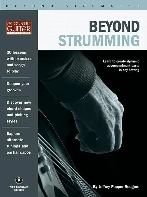 Beyond Strumming - Acoustic Guitar Private Lessons Series (Book/Online Media) - Paperback