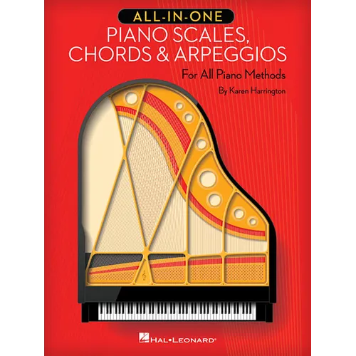 All-In-One Piano Scales, Chords & Arpeggios: For All Piano Methods - Paperback