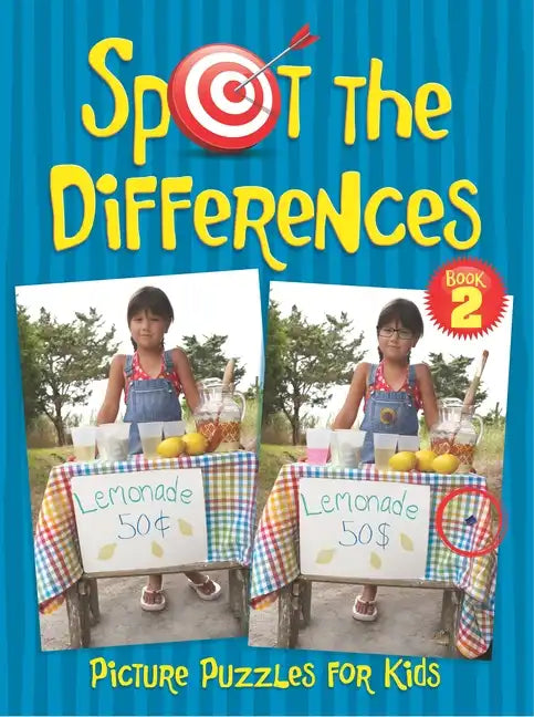 Spot the Differences Picture Puzzles for Kids Book 2 - Paperback