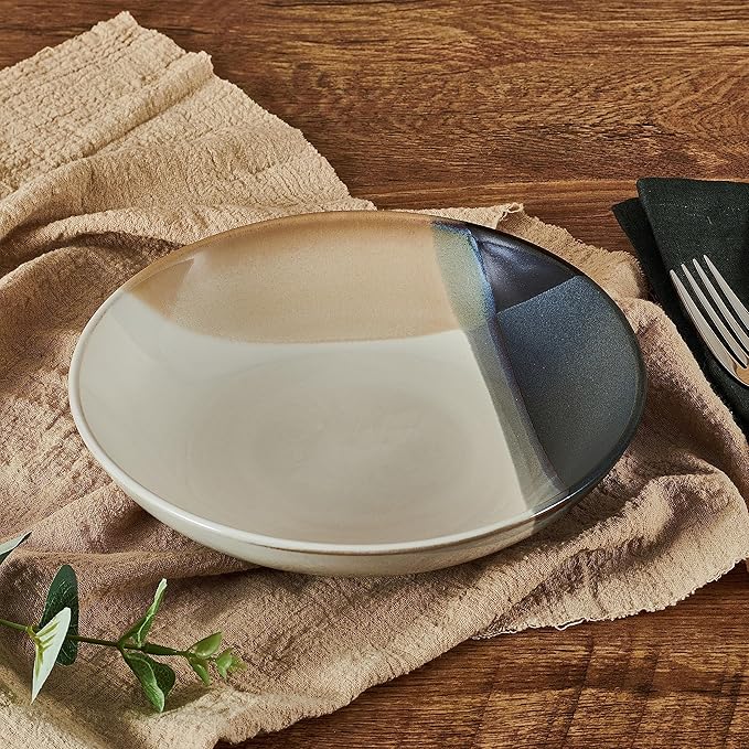Mikasa Gourmet Basics by Mikasa Caden Set of 4 Pasta Bowls, 8 Inch