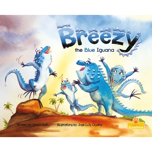 Breezy the Blue Iguana - Paperback