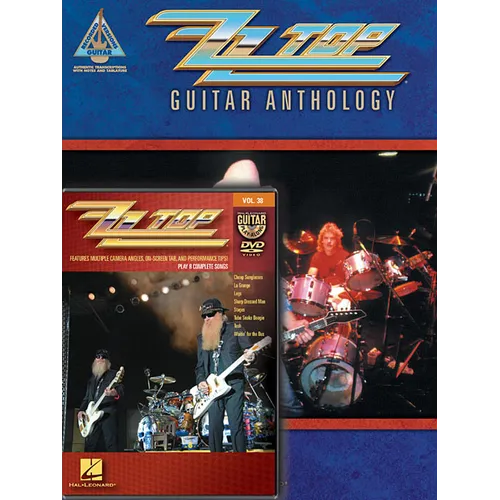 ZZ Top Guitar Pack: Includes ZZ Top Guitar Anthology Book and ZZ Top Guitar Play-Along DVD - Paperback