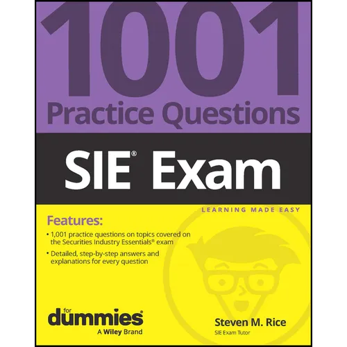 Sie Exam: 1001 Practice Questions for Dummies - Paperback