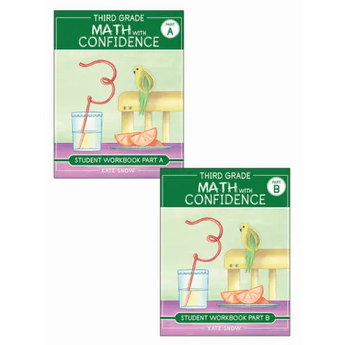 Third Grade Math with Confidence Student Workbook Bundle - Paperback