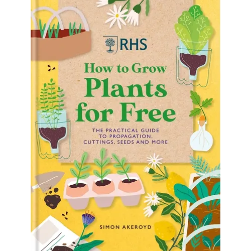Rhs How to Grow Plants for Free: Creating New Plants from Cuttings, Seeds and More - Hardcover