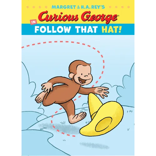 Curious George in Follow That Hat! - Hardcover