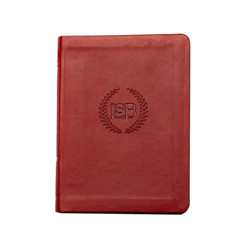 Legacy Standard Bible, New Testament with Psalms and Proverbs LOGO Edition - Burgundy Faux Leather - Imitation Leather