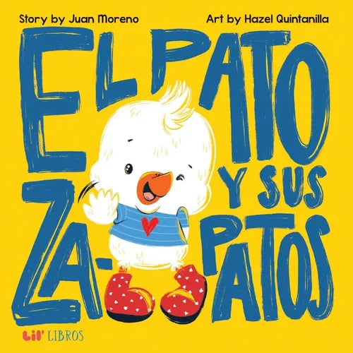 El Pato Y Sus Zapatos (Bilingual: English/Spanish) - Board Book