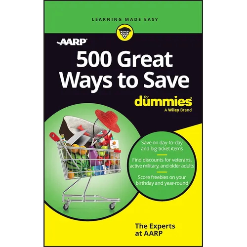 500 Great Ways to Save for Dummies - Paperback