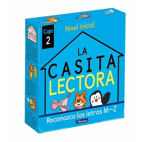 Phonics in Spanish - La Casita Lectora Caja 2: Reconozco Las Letras M-Z (Nivel Inicial) / The Reading House Set 2: Letter Recognition M-Z - Hardcover