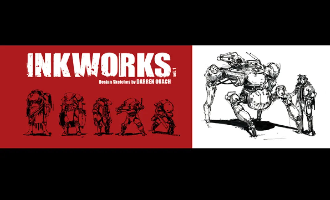 Inkworks: Darren Quach Sketchbook Vol. 01 - Hardcover