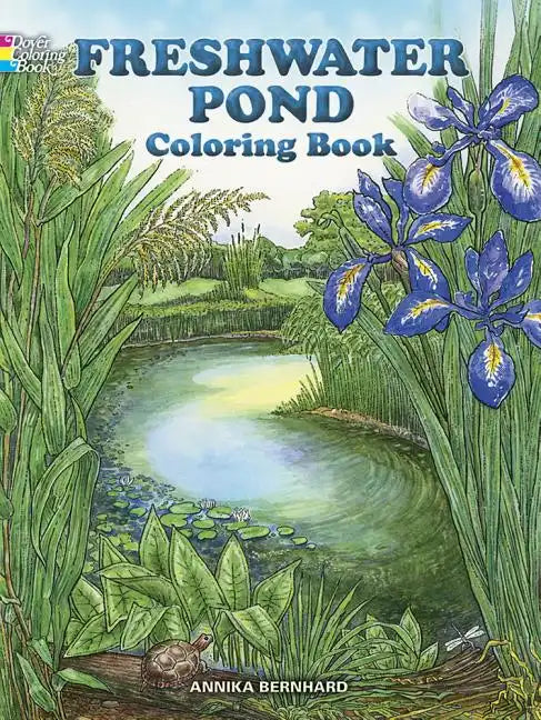 Freshwater Pond Coloring Book - Paperback