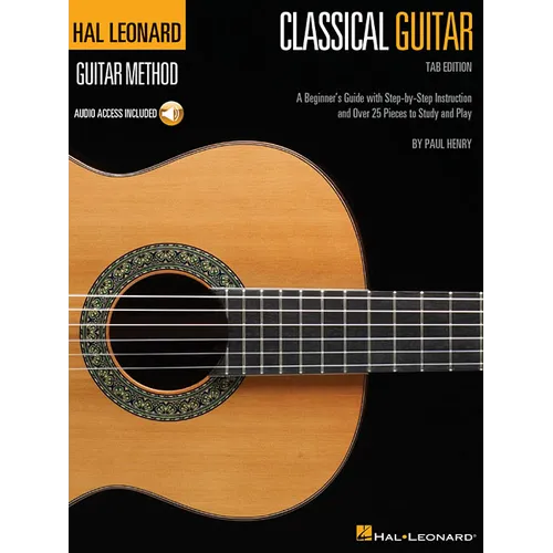 Hal Leonard Classical Guitar Method (Tab Edition) Book/Online Audio - Paperback
