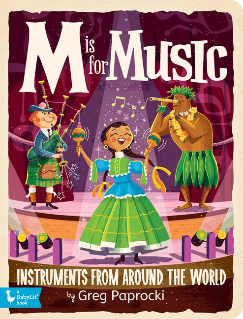 M Is for Music - Board Book