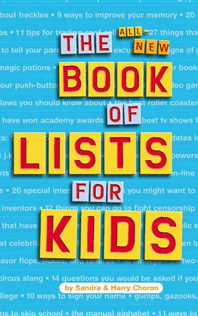 The All-New Book of Lists for Kids - Paperback