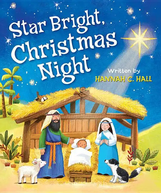 Star Bright, Christmas Night - Board Book