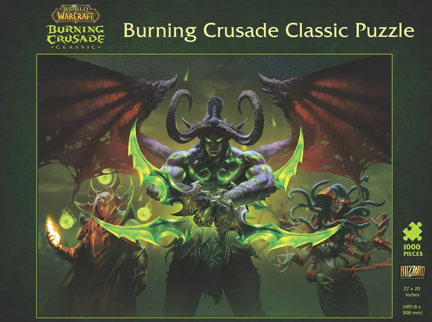 World of Warcraft: Burning Crusade Classic Puzzle - Hardcover