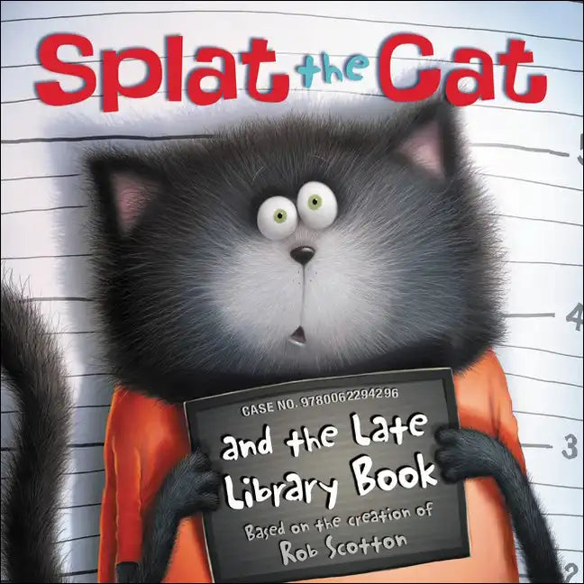 Splat the Cat and the Late Library Book - Hardcover