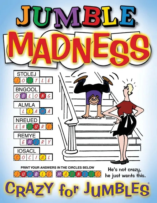 Jumble(r) Madness: Crazy for Jumbles(r) - Paperback