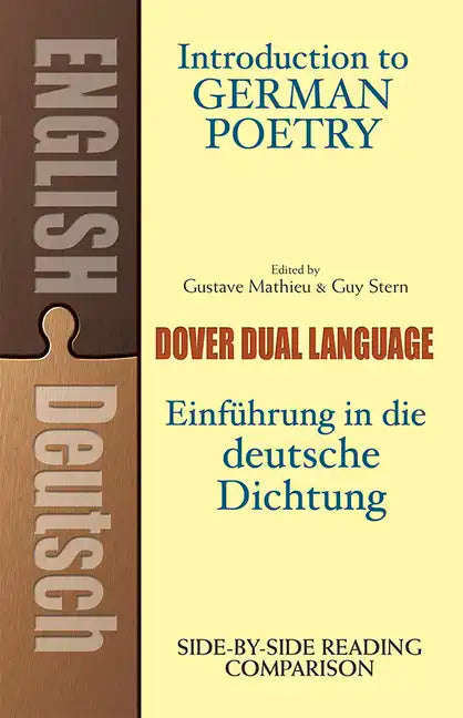 Introduction to German Poetry: A Dual-Language Book - Paperback