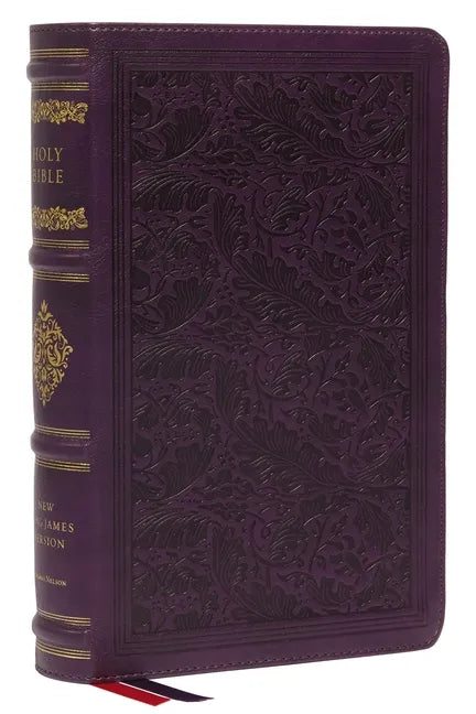 Nkjv, Personal Size Reference Bible, Sovereign Collection, Leathersoft, Purple, Red Letter, Thumb Indexed, Comfort Print: Holy Bible, New King James V - Imitation Leather