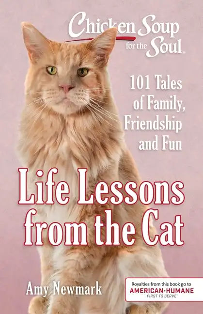 Chicken Soup for the Soul: Life Lessons from the Cat: 101 Tales of Family, Friendship and Fun - Paperback