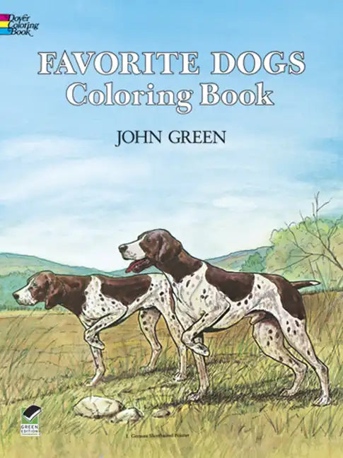 Favorite Dogs Coloring Book - Paperback