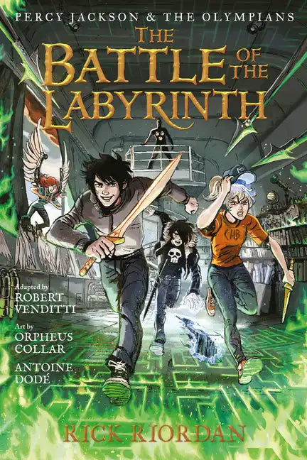 Percy Jackson and the Olympians: Battle of the Labyrinth: The Graphic Novel, The-Percy Jackson and the Olympians - Paperback