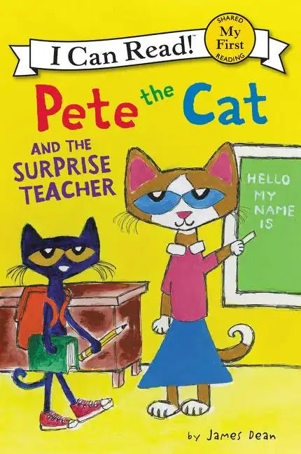 Pete the Cat and the Surprise Teacher - Hardcover