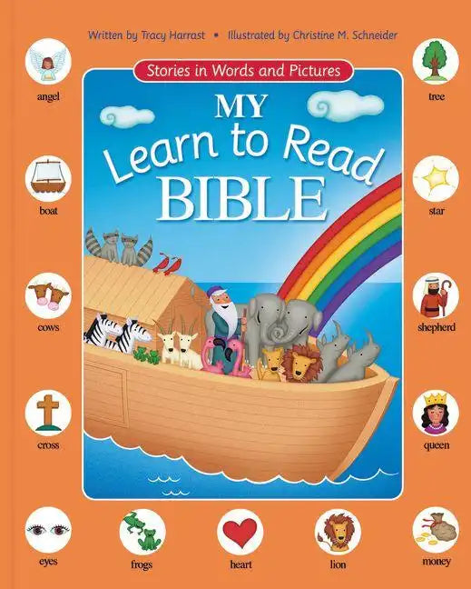 My Learn to Read Bible: Stories in Words and Pictures - Hardcover