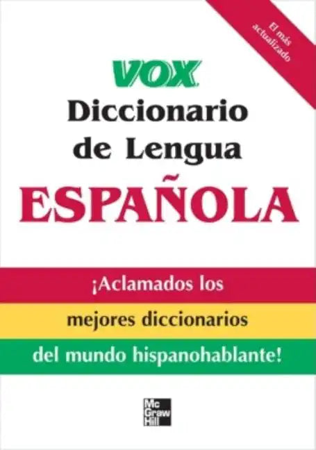 Vox Diccionario de Lengua Española - Paperback