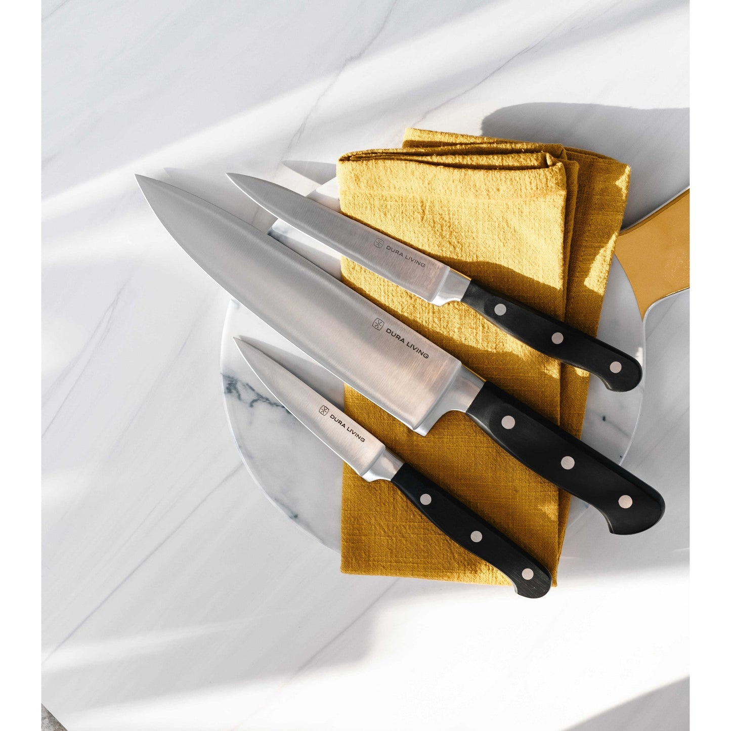 Superior 4 Piece Kitchen Knife set - Black