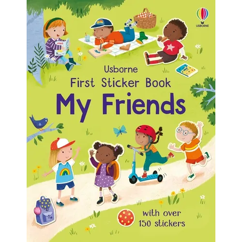 First Sticker Book My Friends - Paperback