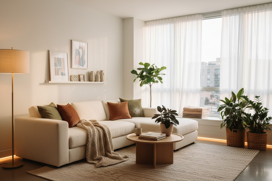 Living Room 인테리어 완벽 가이드 – 거실 코디네이팅 & 홈데코 팁