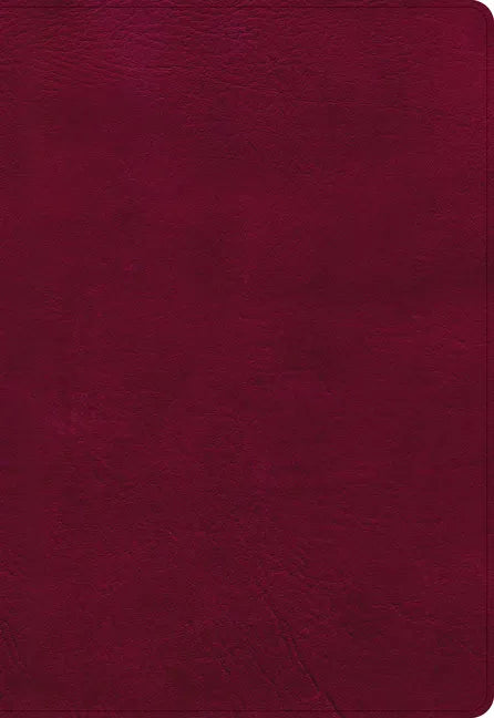 NASB Super Giant Print Reference Bible, Burgundy Leathertouch - Imitation Leather