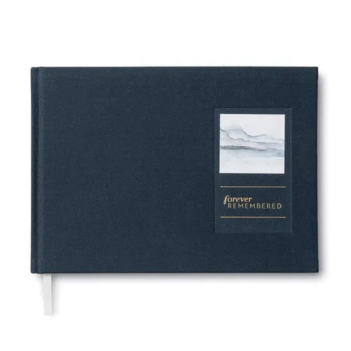 Forever Remembered -- A Memorial Guest Book - Hardcover