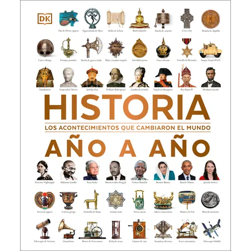 Historia Año a Año (History Year by Year): Los Acontecimientos Que Cambiaron El Mundo - Hardcover