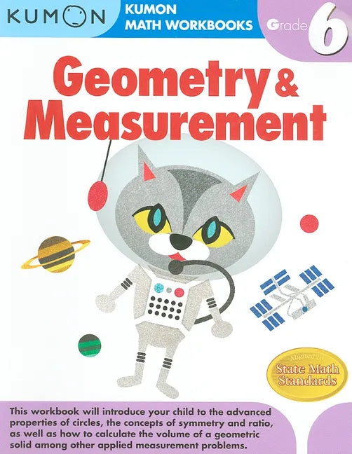 Kumon Grade 6 Geometry and Measurement - Paperback