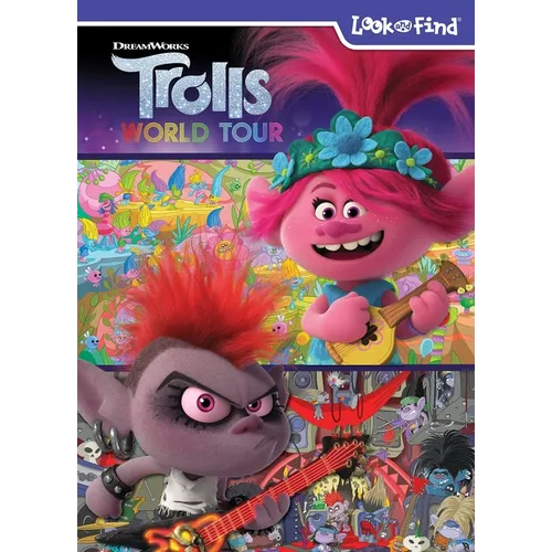 DreamWorks Trolls World Tour: A Troll New World Look and Find - Hardcover