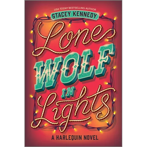 Lone Wolf in Lights: A Spicy Emotional Western Christmas Romance - Paperback