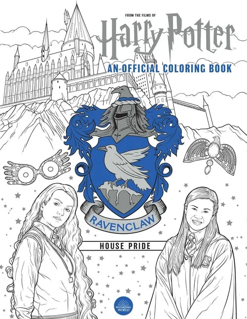 Harry Potter: Ravenclaw House Pride: The Official Coloring Book: (Gifts Books for Harry Potter Fans, Adult Coloring Books) - Paperback