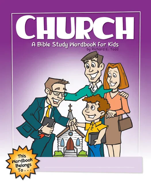 Church: A Bible Study Wordbook for Kids - Paperback