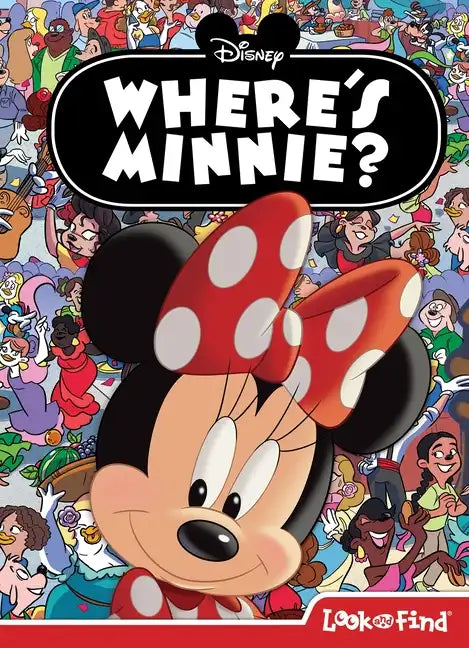 Disney: Where's Minnie? a Look and Find Book - Hardcover