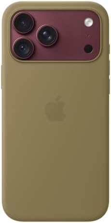 Apple iPhone 18 Pro Max Silicone Case with MagSafe - Olive
