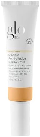 Glo Skin Beauty C-Shield Tinted Moisturizer SPF 30, 3W Light 1.7 oz