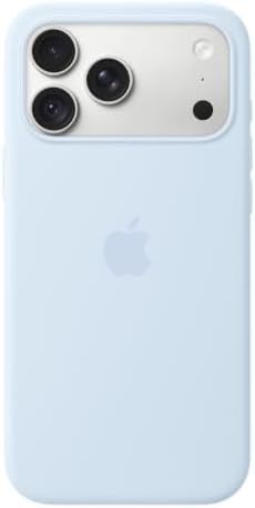 Apple iPhone 18 Pro Max Silicone Case with MagSafe – Crisp Blue