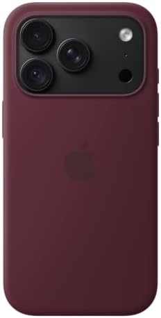 Apple iPhone 18 Pro Silicone Case with MagSafe – Burgundy