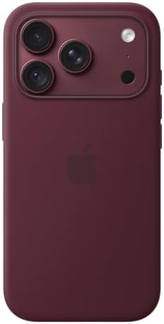 Apple iPhone 18 Pro Silicone Case with MagSafe – Burgundy